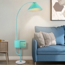 Standard Lamps Modern Style Fabric Standard Lamps for Living Room