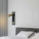 Wall Lighting Fixtures Modern Style Metal Wall Mount Light for Bedroom