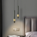 Hanging Light Modern Style Metal Suspension Pendant Light for Bedroom