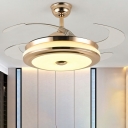 2-Light Hanging Lamp Kit Contemporary Style Geometric Shape Metal Hanging Light Fixtures