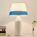 Modern Simple Cloth Table Lamp Warm Bedroom Bedside Lamp Lighting