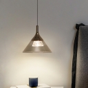 Nordic Minimalist Hanging Lamp Modern Long Line Liftable Single Pendant
