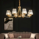 Crystal Chandelier Pendant Light Modern Hanging Ceiling Lights for Living Room