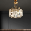8-Light Chandelier Lights Contemporary Style Geometric Shape Metal Ceiling Pendant Light