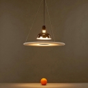 Modern Creative Flying Saucer Hanging Lamp Nordic Minimalist Personality Single Pendant