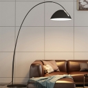 Nordic Minimalist Black Floor Lamp Creative Iron Vertical Table Lamp