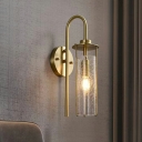Wall Mounted Light Modern Style Glass Wall Sconce Lighting for Living Room