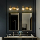Vanity Lighting Ideas Modern Style Crystal Vanity Lighting for Bathroom