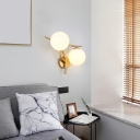 Sconce Lights Modern Style Glass Wall Sconce Lighting for Living Room