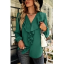 Temperament Commuting Female Tops Spring and Autumn Long Sleeve Comfortable Stylish Shirt