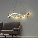 Post-Contemporary Light Luxury Chandelier Lighting Metal Chandelier Fixture
