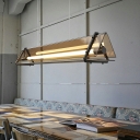 Industrial Glass Hanging Pendant Lights Vintage Island Ceiling Light for Dinning Room