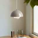 Nordic Minimalist Dome Hanging Lamp Modern Creative Bar Single Pendant