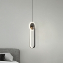 Nordic Minimalist Hanging Lamp Modern Creative LED Hanging Lamp for Bedroom