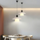 Hanging Lamps Modern Style Pendant Lighting Glass for Living Room