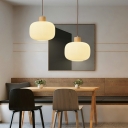Hanging Lamps Modern Style Pendant Lighting Fixtures Glass for Living Room
