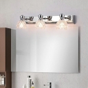 Vanity Lighting Traditional Style Glass Wall Vanity Light for Bathroom