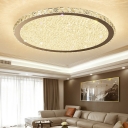 Flush Mount Ceiling Light Modern Style Flush Light Crystal for Living Room