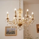 6/8 Lights Candle Light Fixture with 12