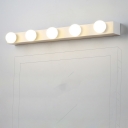 5 Light Vanity Light Nordic Style Geometric Shape Metal Wall Mounted Lamps