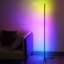 1 Light Standard Lamps Modern Style Floor Lamps Acrylic for Bedroom