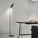 1 Light Standard Lamp Modern Style Metal Floor Lamps for Living Room