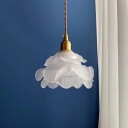 Industrial Glass Pendant Light Fixtures Vintage Basic for Bedroom