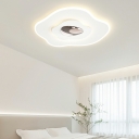 Modern Creative Acrylic LED Ceiling Light Fixture for Bedroom and Hallway