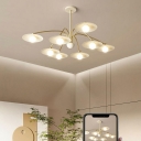 Minimalism Metal Chandelier Lighting Fixtures Basic for Living Room