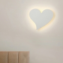 Creative LED Aluminum Wall Lamp with Heart Shape for Kids Room