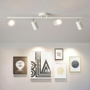 Nordic Creative Rotatable Long Track Ceiling Lamp for Cloakroom and Living Room