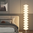 1 Light Simple Style Geometric Shape Metal Floor Standing Lamps