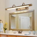 American Metal LED Anti-rust Vanity Lamp with Warm Light for Bathroom