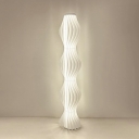 1 Light Contemporary Style Geometric Shape Metal Standing Floor Lamp