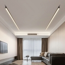 LED Linear Ceiling Mount Chandelier Contemporary for Kid's Room
