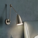 1 Light Contemporary Style Bell Shape Metal Sconce Light Fixtures
