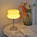 1 Light Night Table Light Contemporary Style Geometric Shape Glass Nightstand Lamp