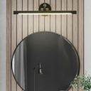 Post-modern Minimalist Retro Strip Adjustable Wall Sconce for Bathroom
