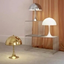 Nordic Creative Metal Mushroom Shaped Table Lamp for Bedroom and Living Room