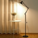 Modern Minimalist Rotatable Long Arm Floor Lamp for Bedroom and Living Room