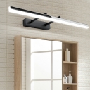 1 Light Contemporary Style Linear Shape Metal Wall Sconce Lighting