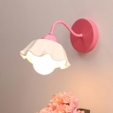 Minimalism Metal Wall Mounted Light Fixture Macaron for Living Room