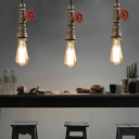Industrial Hanging Pendant Lights Vintage Black for Living Room