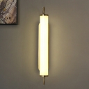 1 Light Nordic Style Cylinder Shape Metal Flush Mount Wall Sconce