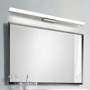 LED Linear Wall Mounted Vanity Lights Metal Minimalism for Bathroom