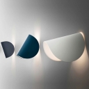1 Light Contemporary Style Geometric Shape Metal Wall Sconces Light Fixtures