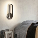 Minimalism Wall Mounted Light Fixture LED Linear Adjustable for Bedroom