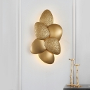 Post Modern Creative Design Metal Wall Lamp in Gold for Bedroom and Living Room