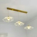 Glass Basic Hanging Pendnant Lamp Simplicity for Living Room