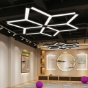 LED Creative Y-shape Pendant Light with White Light for Office and Shopping Mall